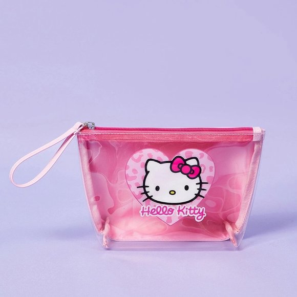 Hello Kitty Limited Edition Graphic Portable Makeup Bag - Picture 3 of 6